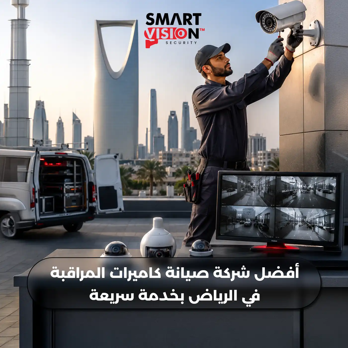 أفضل شركة صيانة كاميرات المراقبة في الرياض بخدمة سريعة