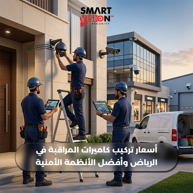 أسعار تركيب كاميرات المراقبة في الرياض وأفضل الأنظمة الأمنية